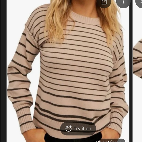 Women’s Hem & Thread Brand Sweater - Picture 1 of 9